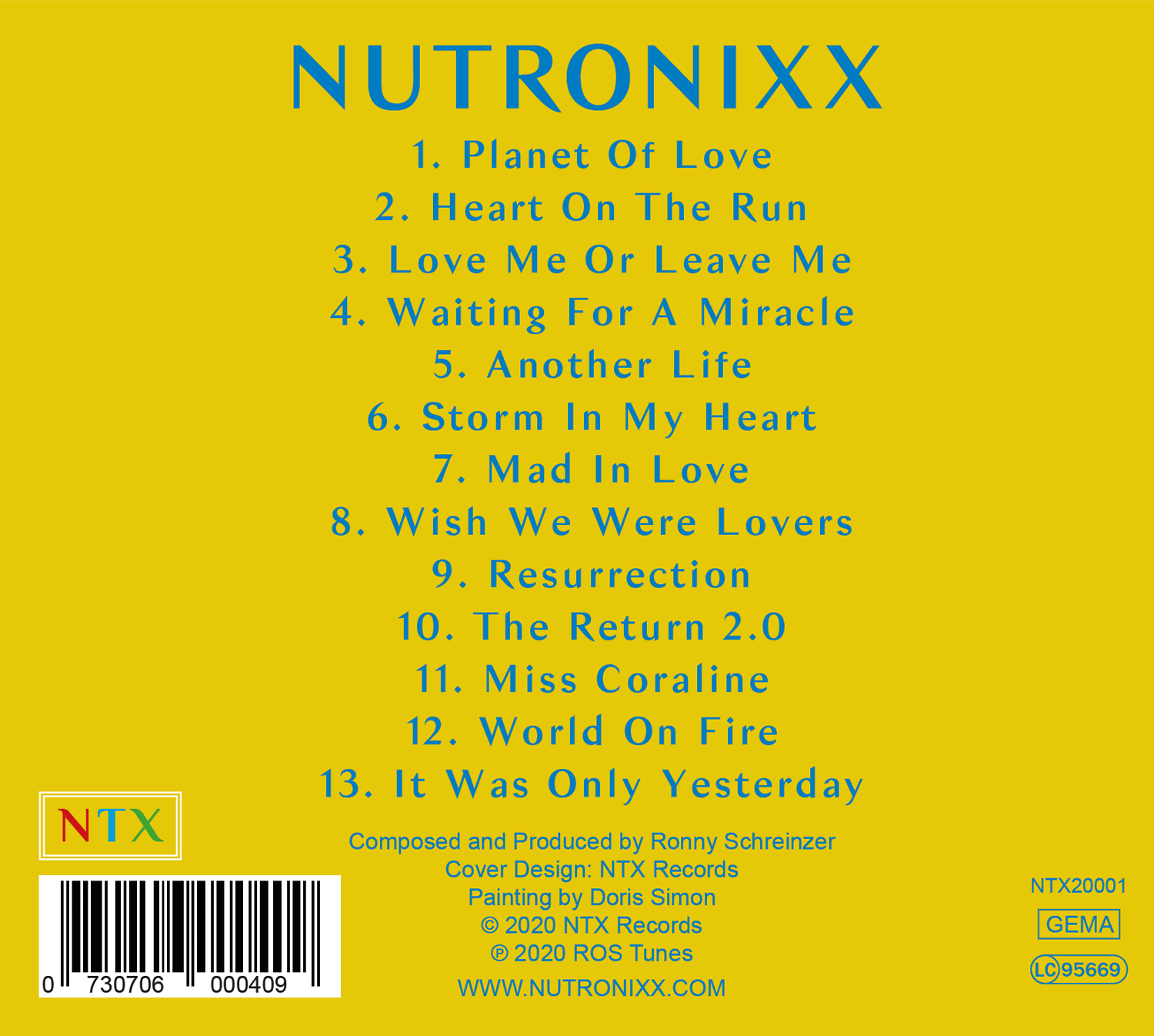 Nutronixx - Planet Of Love (Download Version)