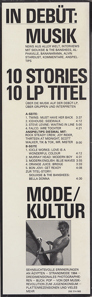 Debüt Nr. 07 - Magazin inklusive Vinyl LP
