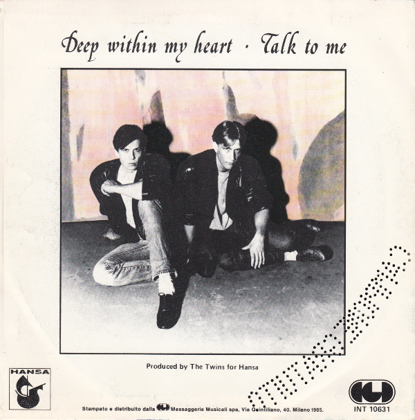 The Twins (7" Single) Deep Within My Heart