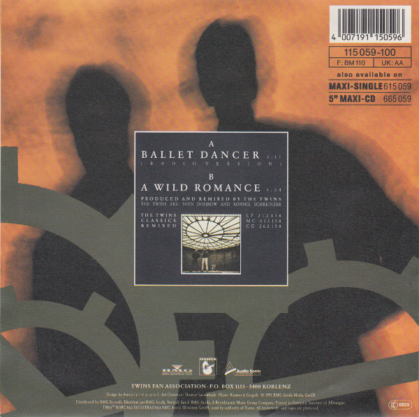 The Twins (7" Single) Ballet Dancer - Remix