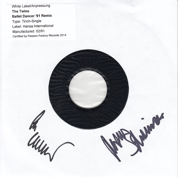 The Twins (7" Single-Weissmuster) Ballet Dancer - Remix
