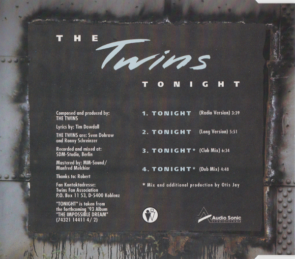 The Twins (Single-CD) Tonight