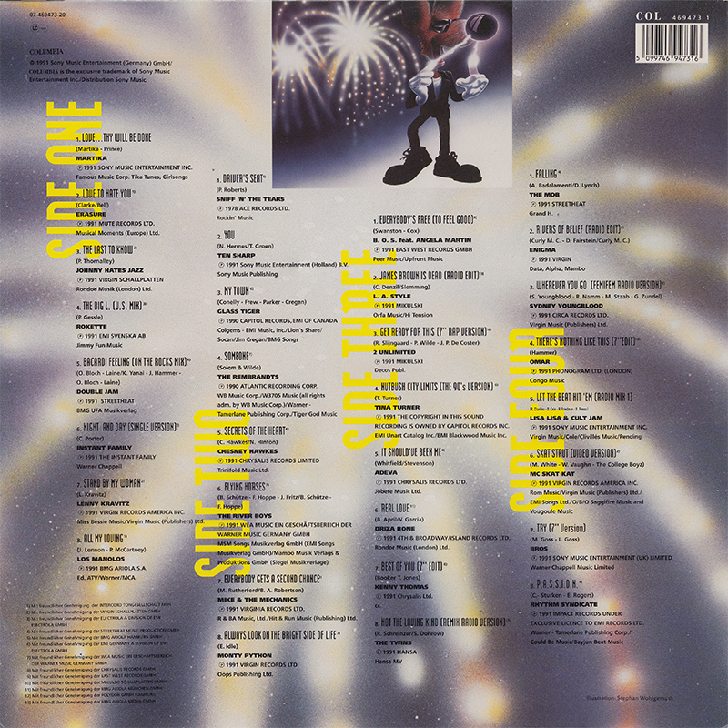 Larry Winter Smash Hits '92 - Doppelalbum